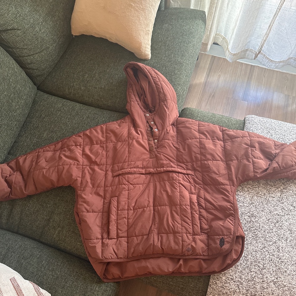 PIPPA PACKABLE PUFFER PULLOVER FREE PEOPLE